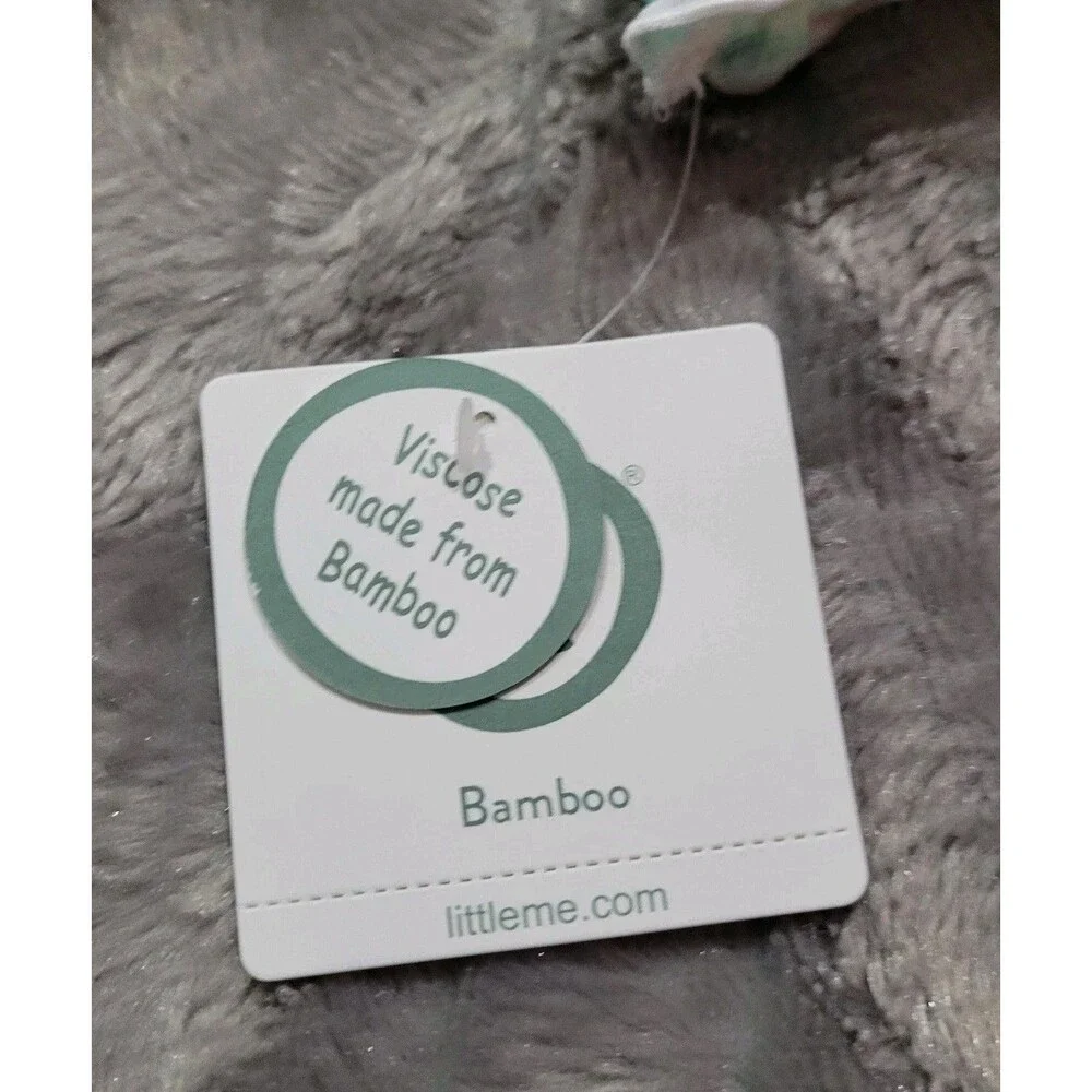 Little Me Baby Girls 6 Month Bamboo Lemon One Piece Sleeper Pajamas NWT
